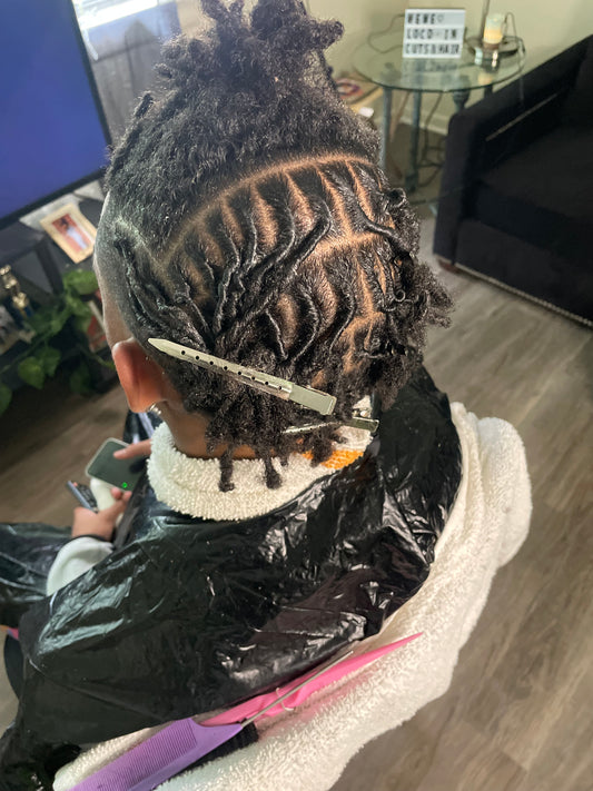 🔁 Loc Retwist – Clean Roots, Fresh Look